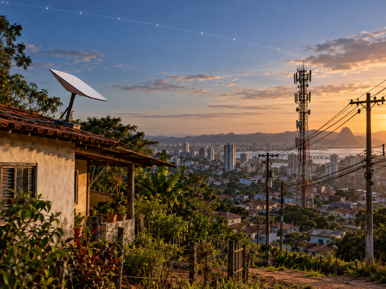 Starlink ultrapassa TIM na banda larga e mostra como o satélite está mudando a internet no Brasil