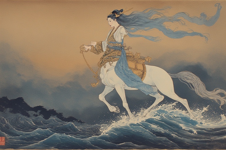 Arrival-of-Centaur-1987-Art-by-(13)