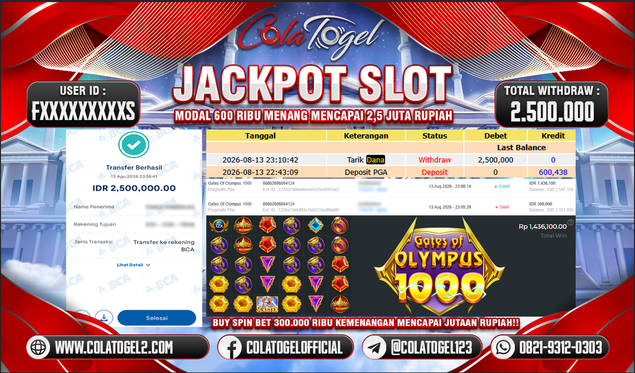 JACKPOT SLOT GACOR!!