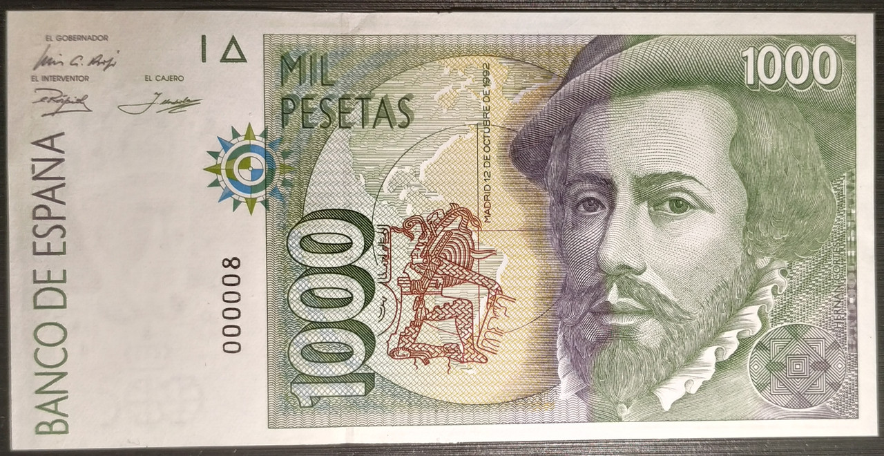 numero bajo 1000 pesetas de 1992 s/c - IMG-20191112-211408