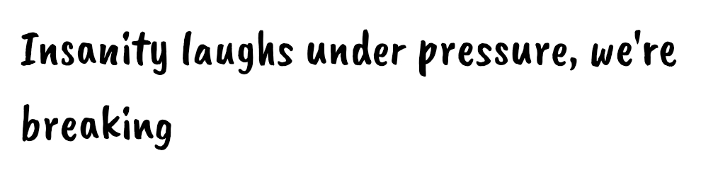 Caveat_Brush font