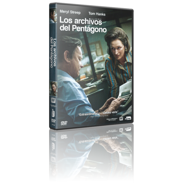 Portada - Los Archivos del Pentágono [2017] [DVD9 Full] [Pal] [Cast/Ing] [Sub:Varios] [Drama]