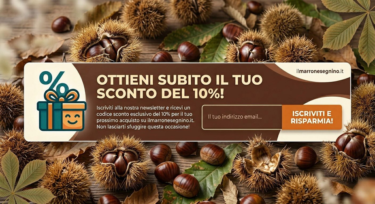 Ottieni il 10% di sconto