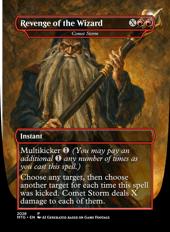 Comet Storm (Revenge of the Wizard)