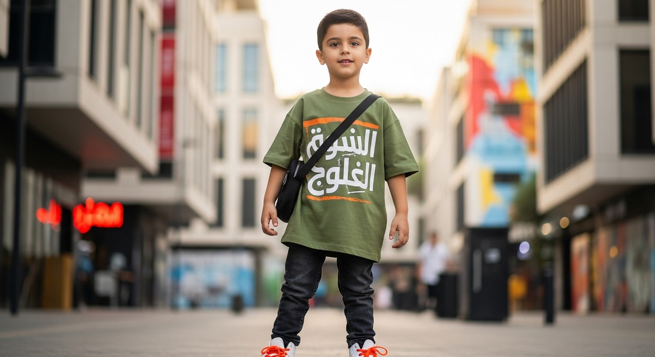 Arabic Calligraphy Tee – Aqtay 5
