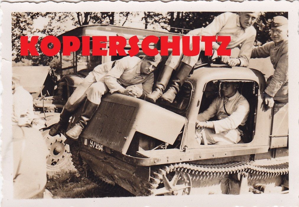 Frankreich seltener Beute Militär-Kettenschleppe