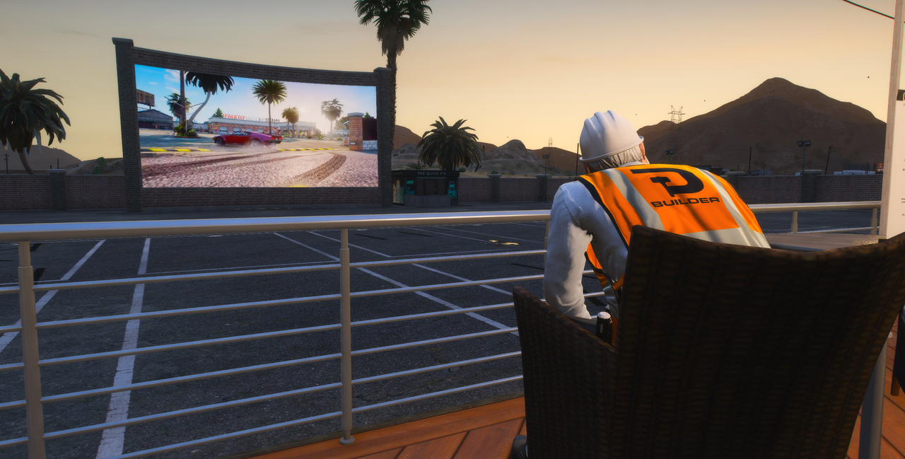 Drive-In Cinema Map for FiveM