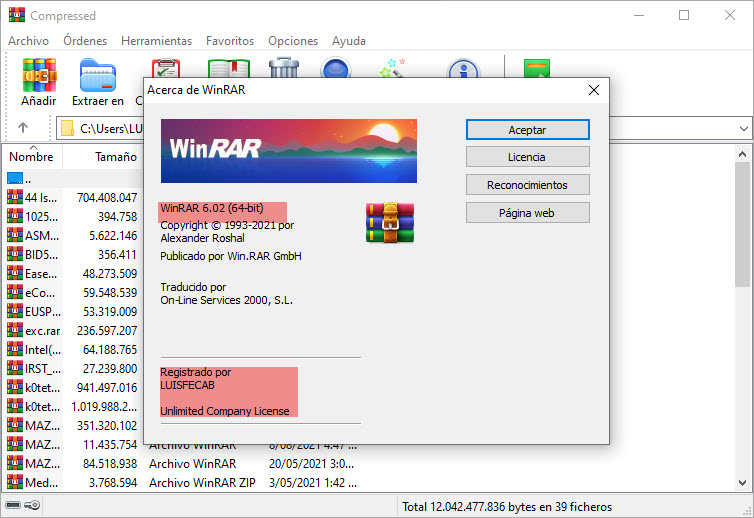 WinRar v6.02 [Español][x86-x64][Compresor de calidad] Fotos-06850-Win-Rar-v6-02