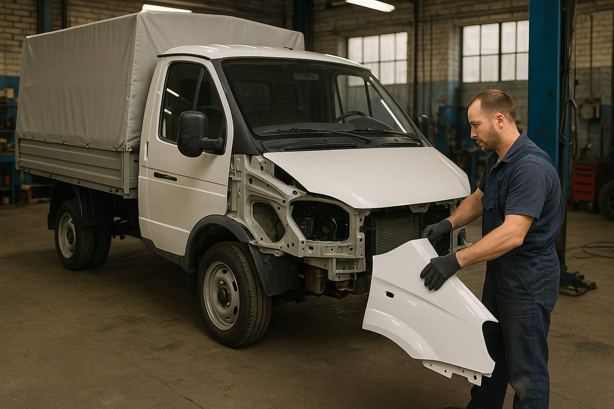 кузовные запчасти газель