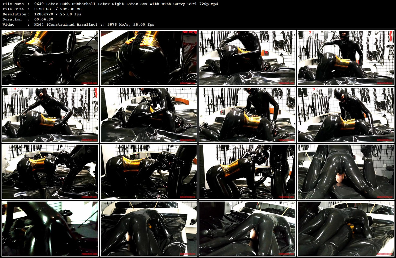 0640 Latex Rubb Rubberhell Latex Night Latex Sex With With Curvy Girl 720p mp4