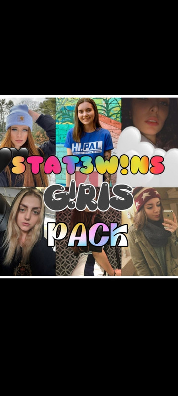 💢💢STAT3WINS GIRLS PACK - STW207💢💢