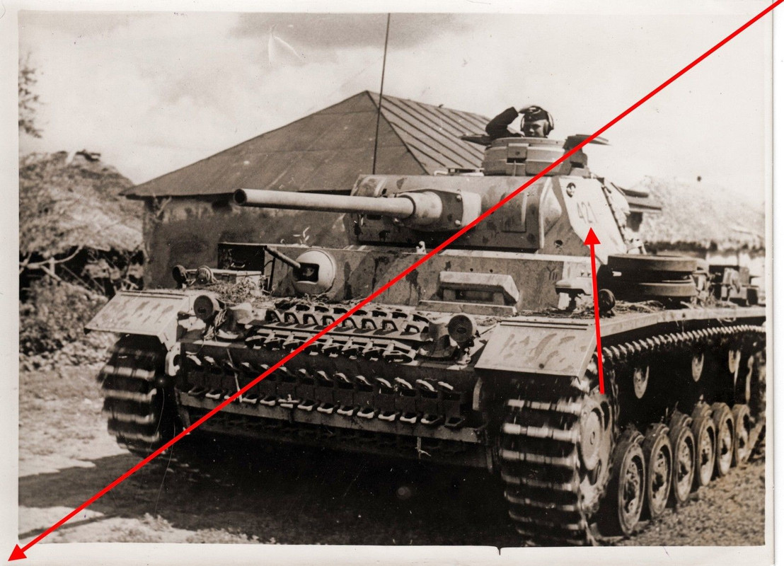 Orig. Foto - Panzer in Rußland 1941-42 1