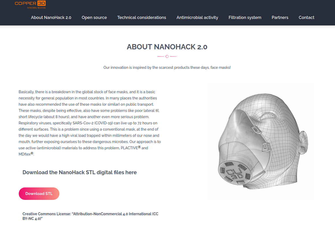 Screenshot_2021-02-02 Hack the Pandemic – Copper 3D Antibacterial 3D Printing