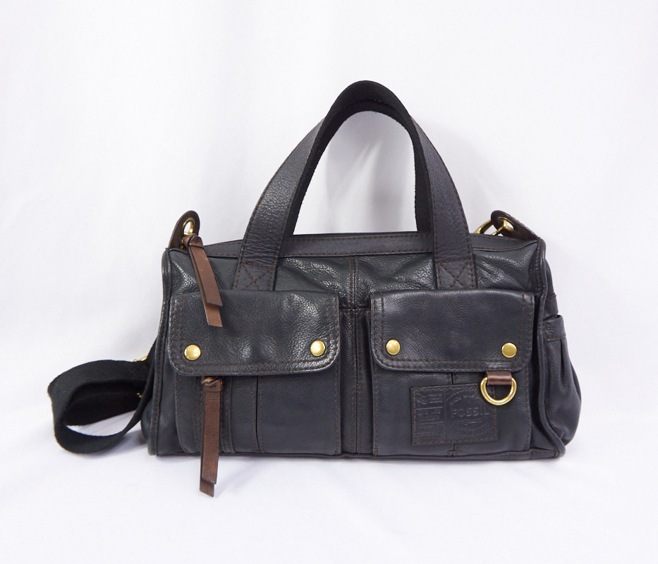 fossil morgan leather crossbody bag