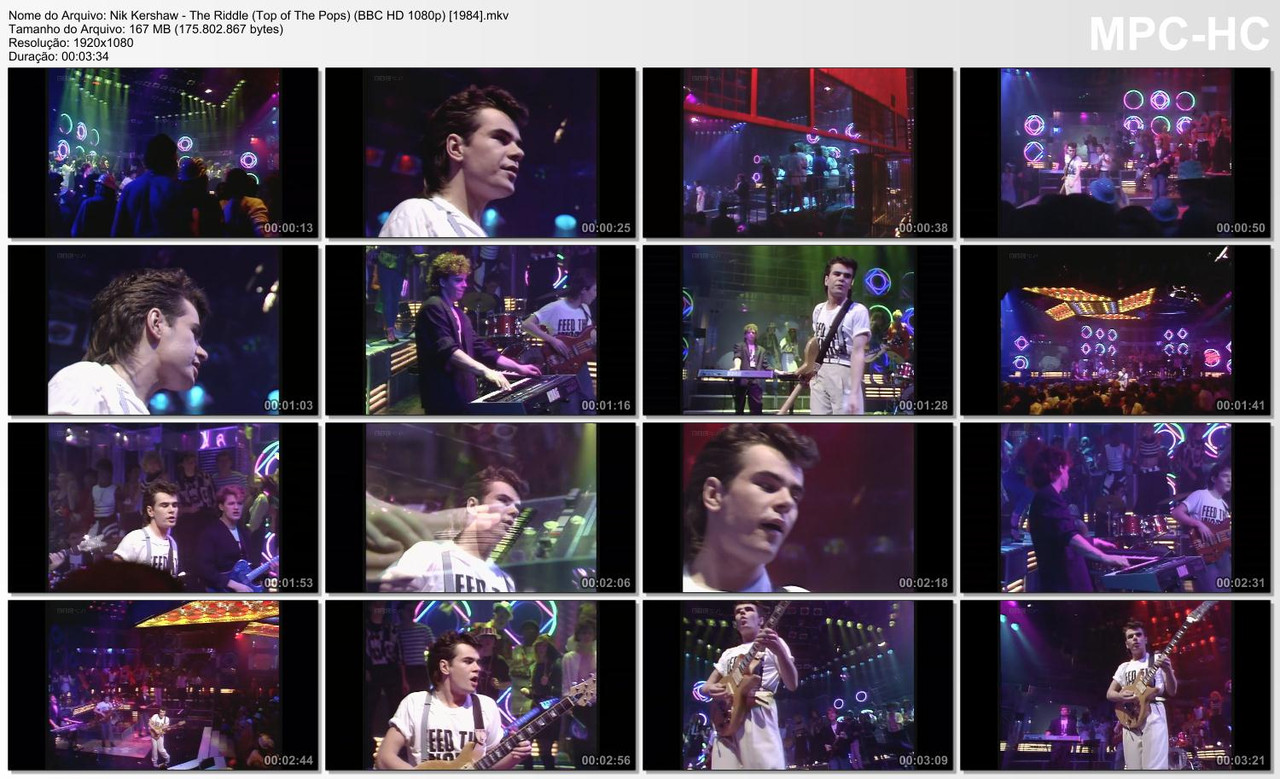 Nik Kershaw - The Riddle (Top of The Pops) (BBC HD 1080p) [29.11.1984]