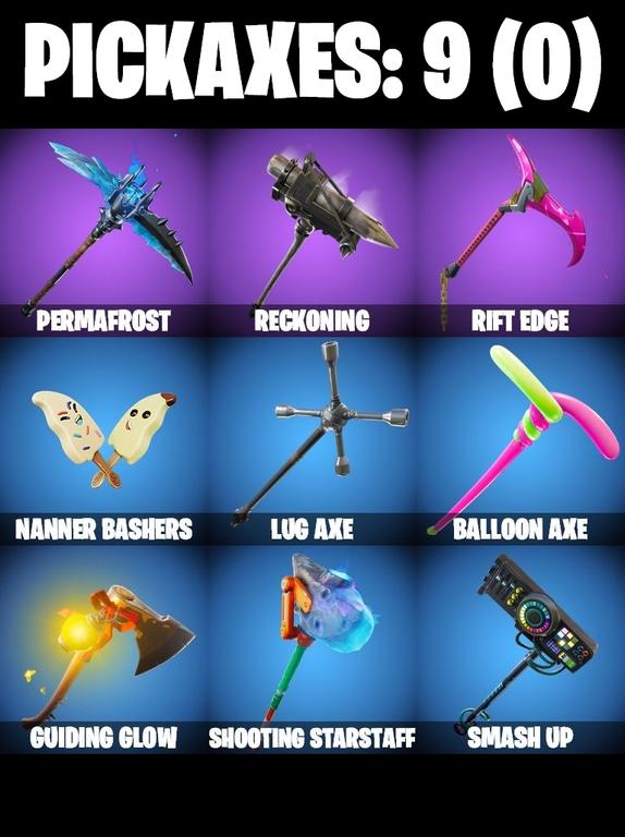 pickaxes comp