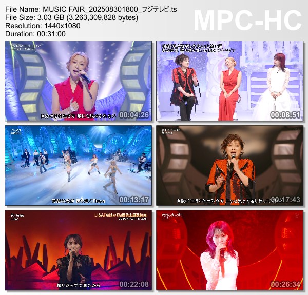 [TV-Variety] MUSIC FAIR – 2025.08.30