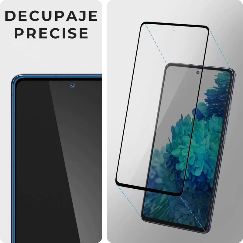 Folie Sticla pentru Samsung Galaxy S24 Ultra, Sticla temperata 9H, 3D, Full Cover, 0.26 mm, Margini Negre 569671