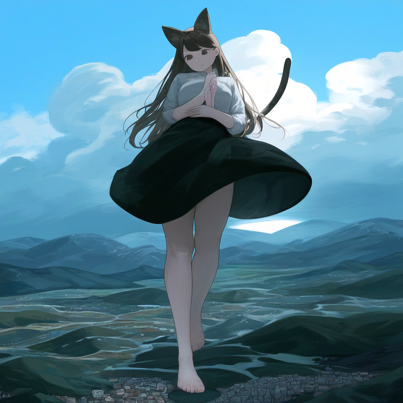 masterpiece, best quality, 1 girl, extraordinarily tall, extremely big appearanc s-2394887463