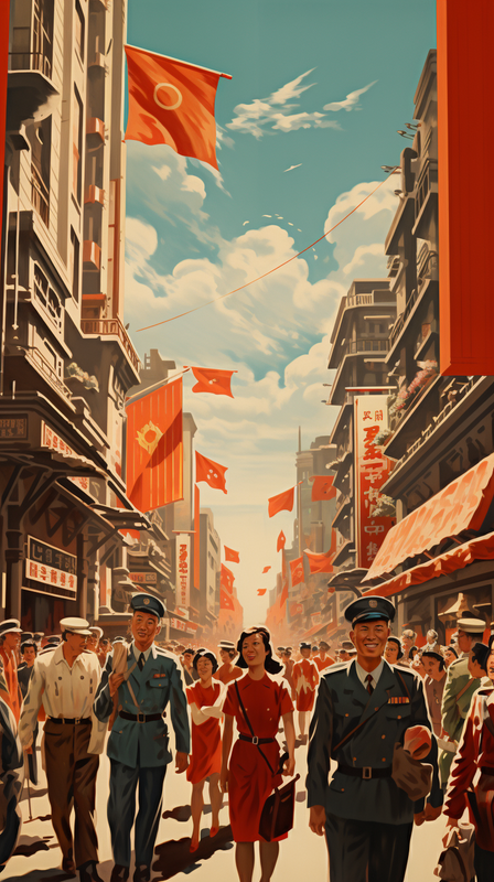 gnosys-Poster-of-Japan-city-street-with-soldiers-and-civilians-384c8979-ffb7-4033-b196-42cd534b3d3c.png