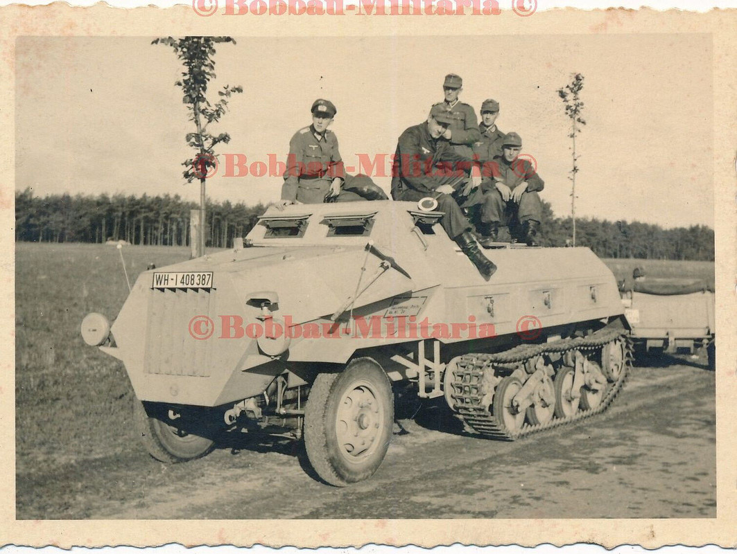 Gebirgsjäger 1944 Villach Grenze Italien Halbkette SdKfz Umbau Nebelwerfer2