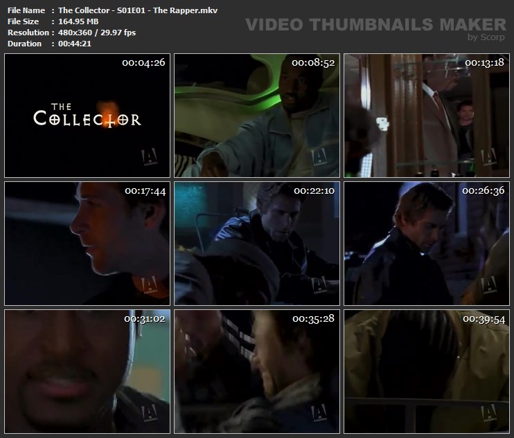 The Collector - S01E01 - The Rapper.mkv