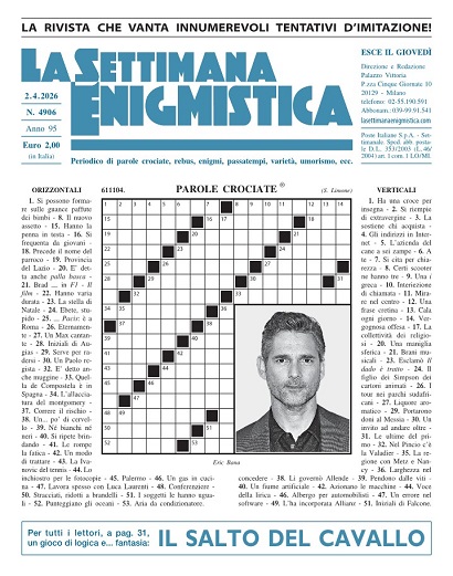 La Settimana Enigmistica N. 4906 (02 Aprile 2026)
