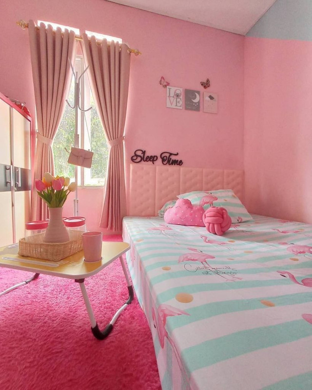Ide desain kamar tidur anak perempuan