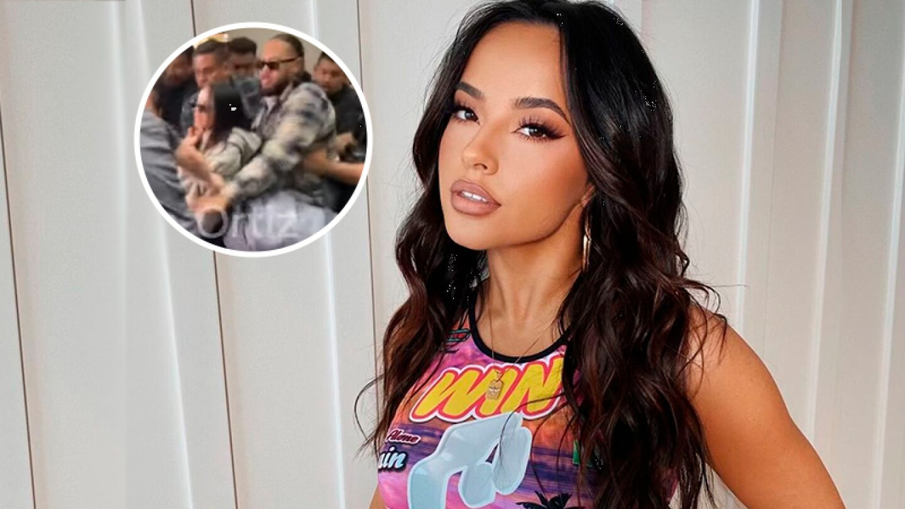 Becky G no se siente segura en México; explota contra reporteros