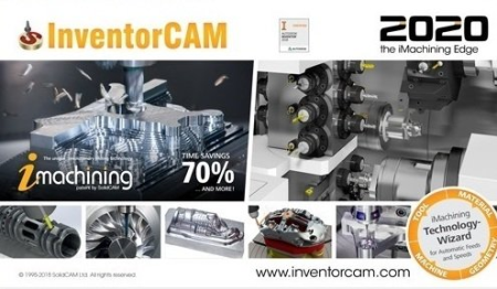 InventorCAM 2020 SP3 HF1 for Autodesk Inventor 2018 2021