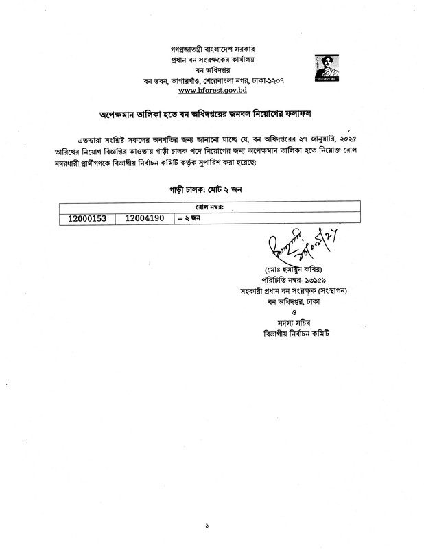 Forest-Department-Panel-Result-2