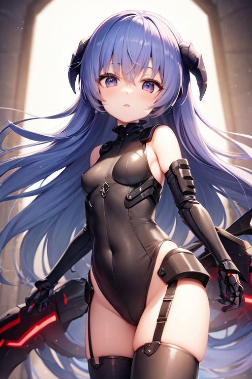 18078-1270829433-hanyuu, ((loli)), blush, long hair, Beautiful eyes, bangs, cowboy shot, standing, (