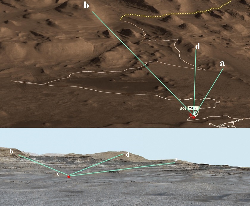 MARS: CURIOSITY u krateru  GALE Vol II. - Page 41 1-3