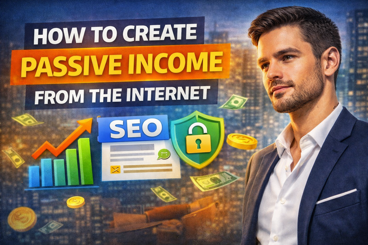 How To Create Passive Income From the Internet — Complete Beginner Guide