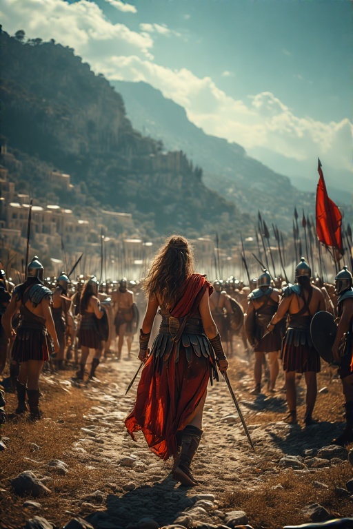 Greek-Warrior-Female-Spears-Sw-30