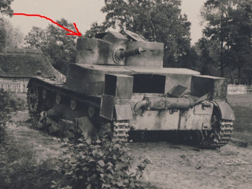 Foto ca. 1939 POLEN Feldzug - zerstörter POLNISC