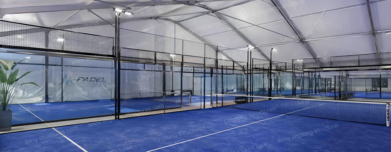 Padel Court Tent - Aluminum Structure for Professional Padel Facilities