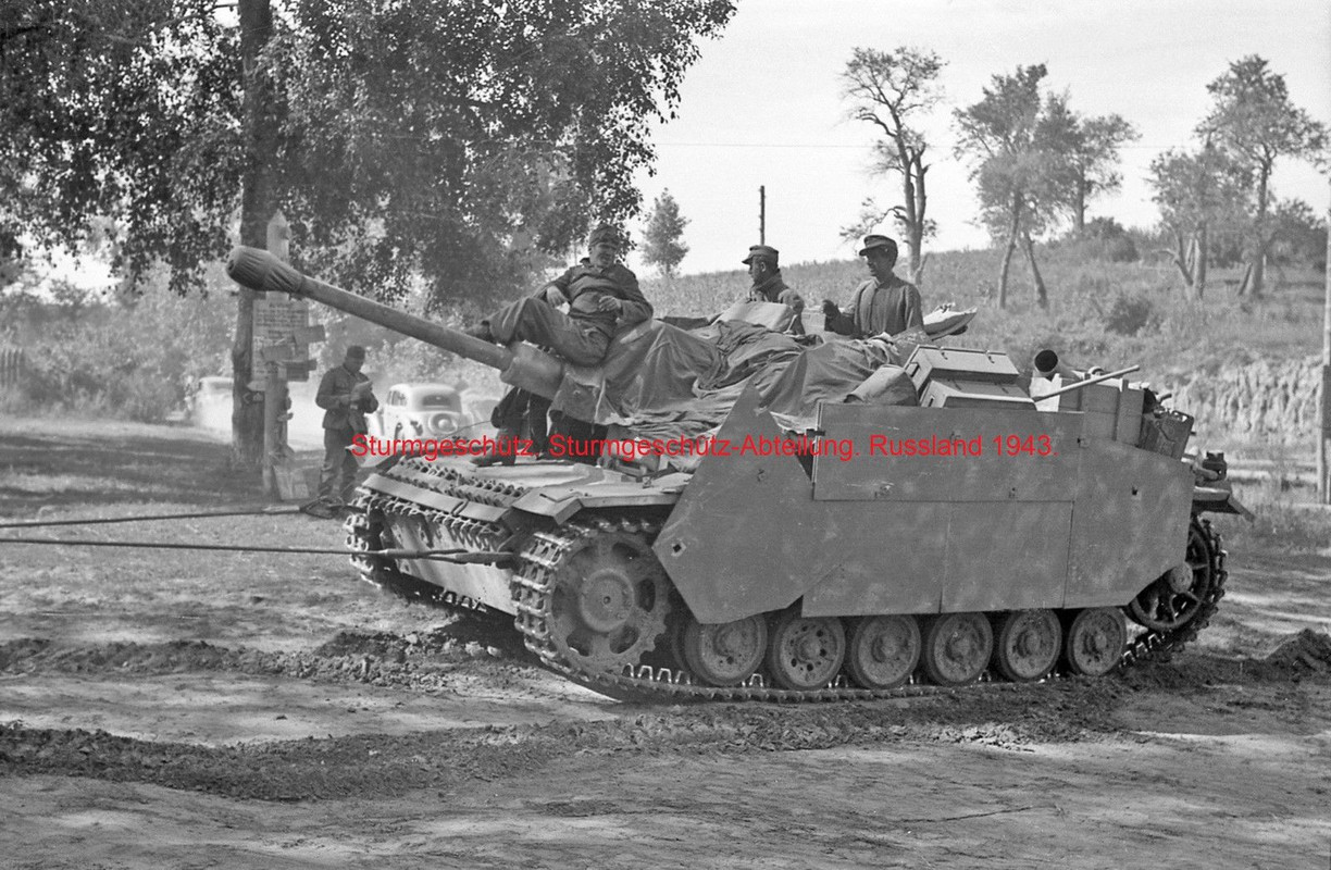Sturmgeschütz. Sturmgeschütz-Abteilung. Russland