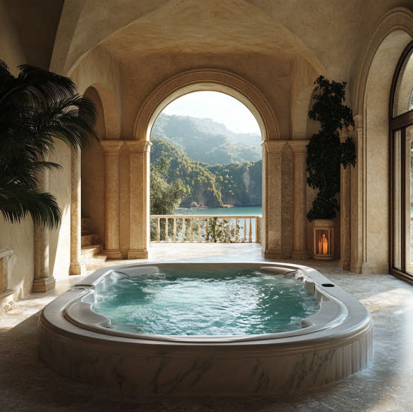Jacuzzi en casa