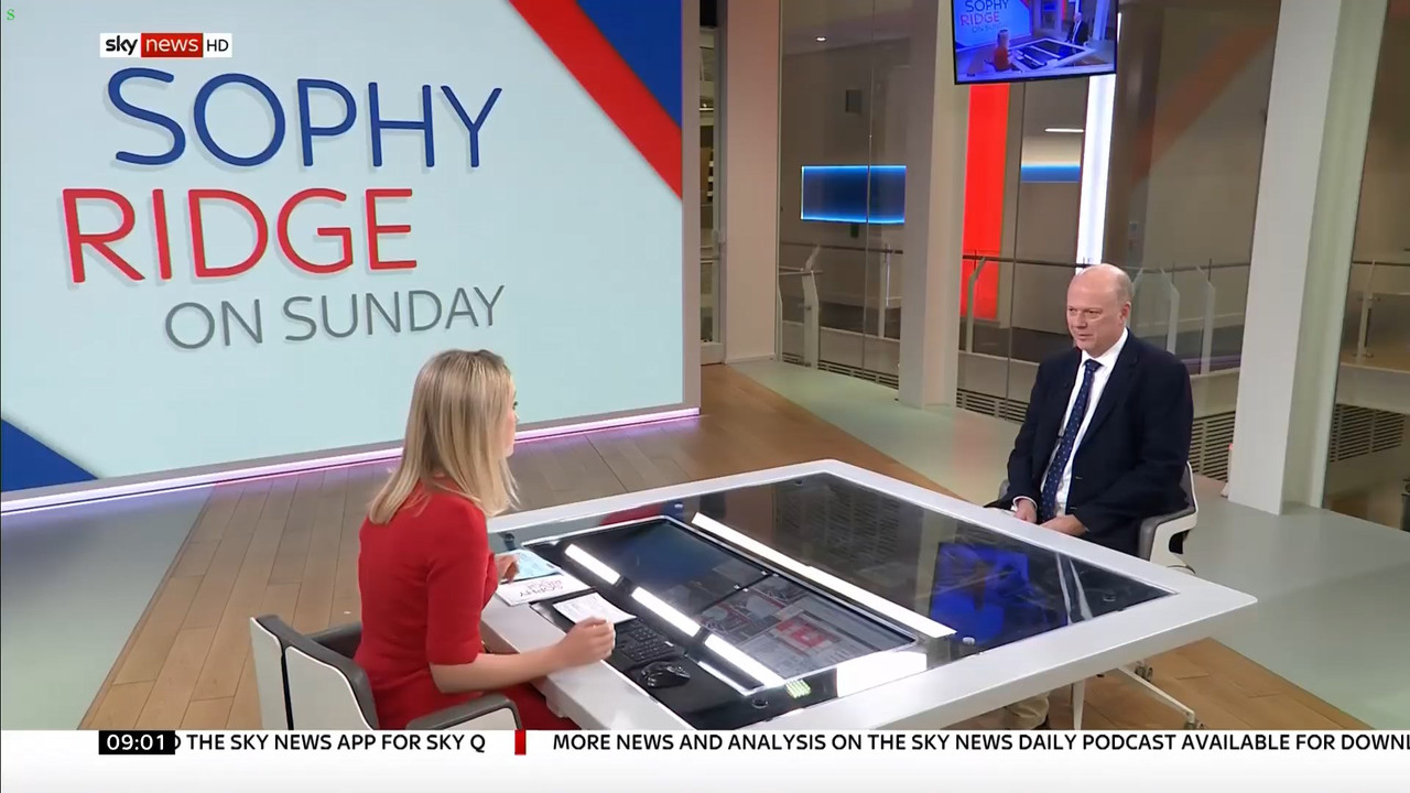 13 January - 09.00.00 - Sophy Ridge On Sunday. A new kind of pol