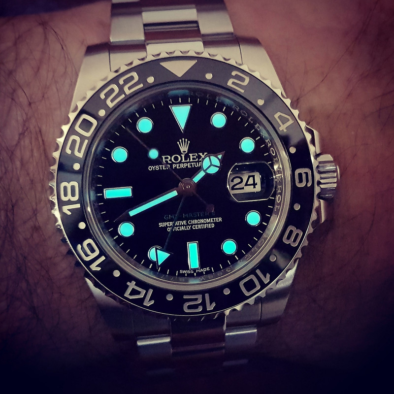 Rolex GMT Master II 40mm Ref 116710LN Cal. 3186 (2)