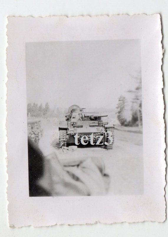 Russland 1941 Vorm. SDkfz Panzer Tank PKW Kübel 