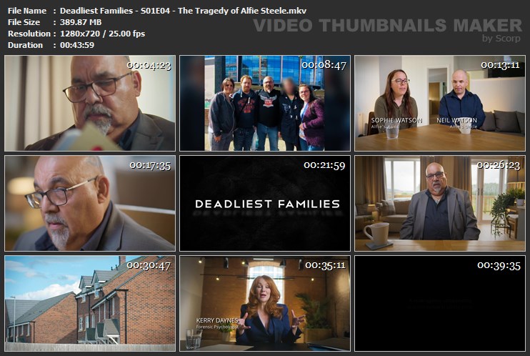 Deadliest Families - S01E04 - The Tragedy of Alfie Steele.mkv