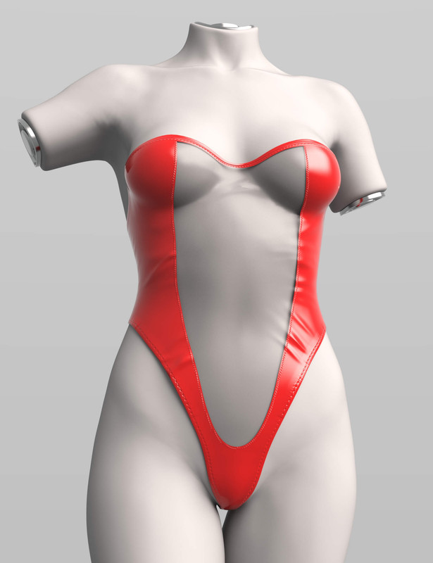 Sheer Latex Bodysuit G9
