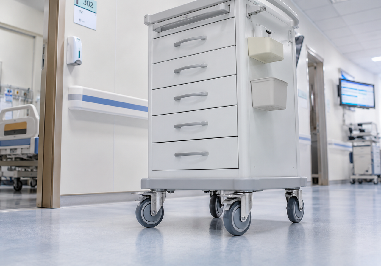 Medical Equipment Stainless Steel Casters