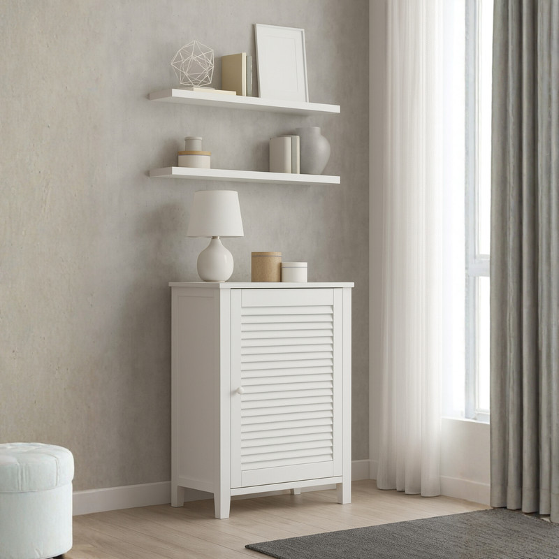 Bortaberg Pine Louvre Door - Vented Wardrobe & Cupboard Doors