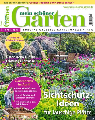 Cover: Mein schöner Garten Magazin No 04 April 2023