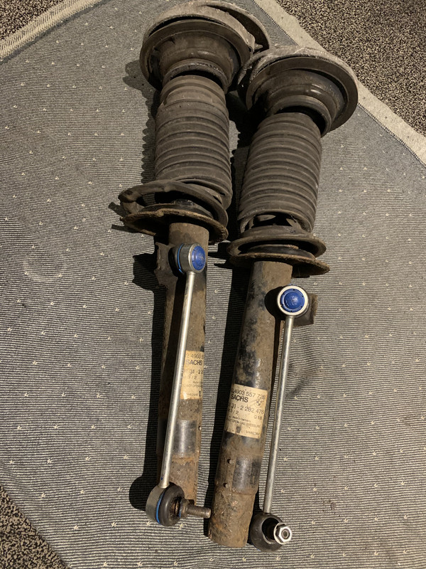 OEM Sachs Complete Shocks Front & Rear The M3cutters