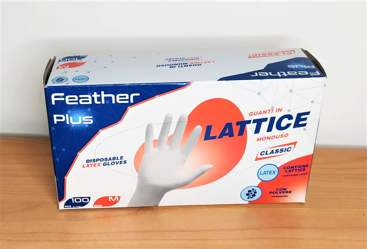 Guanti In Lattice Monouso Con Talco - Confezione Da 100, Taglia Large, Uso Medico E Lavoro - Foto 6