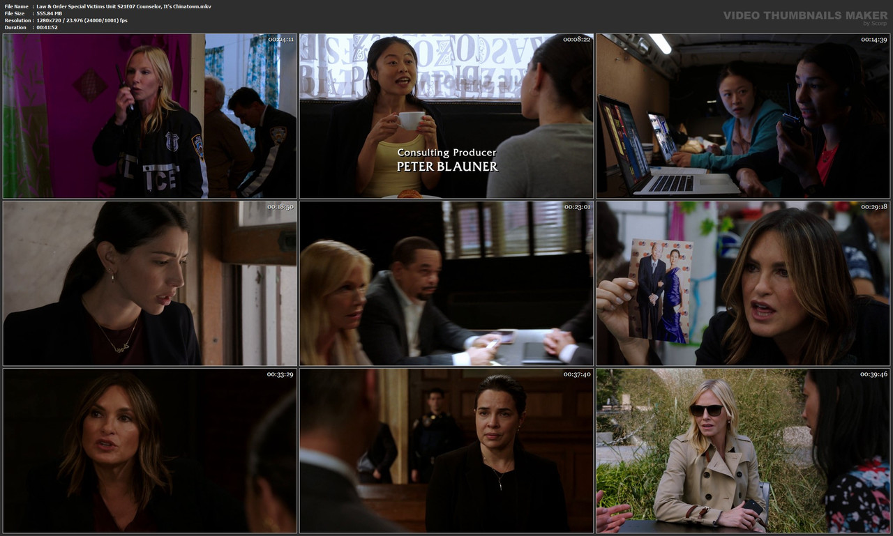 Law & Order Special Victims Unit S21E07 Counselor, It's Chinatown.mkv